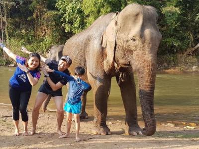 Kian Hong Teh and Family | Chiang Mai Trekking | Das beste Trekking in Chiang Mai mit Piroon Nantaya